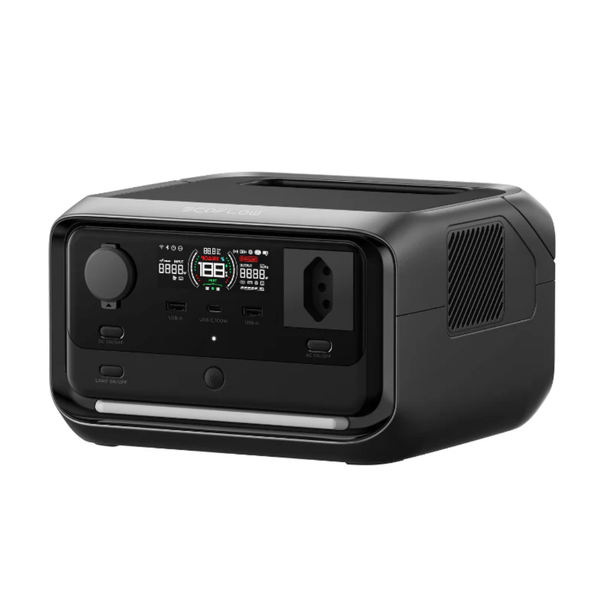 EcoFlow River 3 Max PLUS - Estação De Energia Portátil 600W / 858Wh